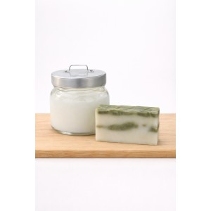 Savon Zeste Verveine au lait d'&acirc;nesse - Verveine exotique et lemongrass, parfum bonne humeur - Peaux sensibles